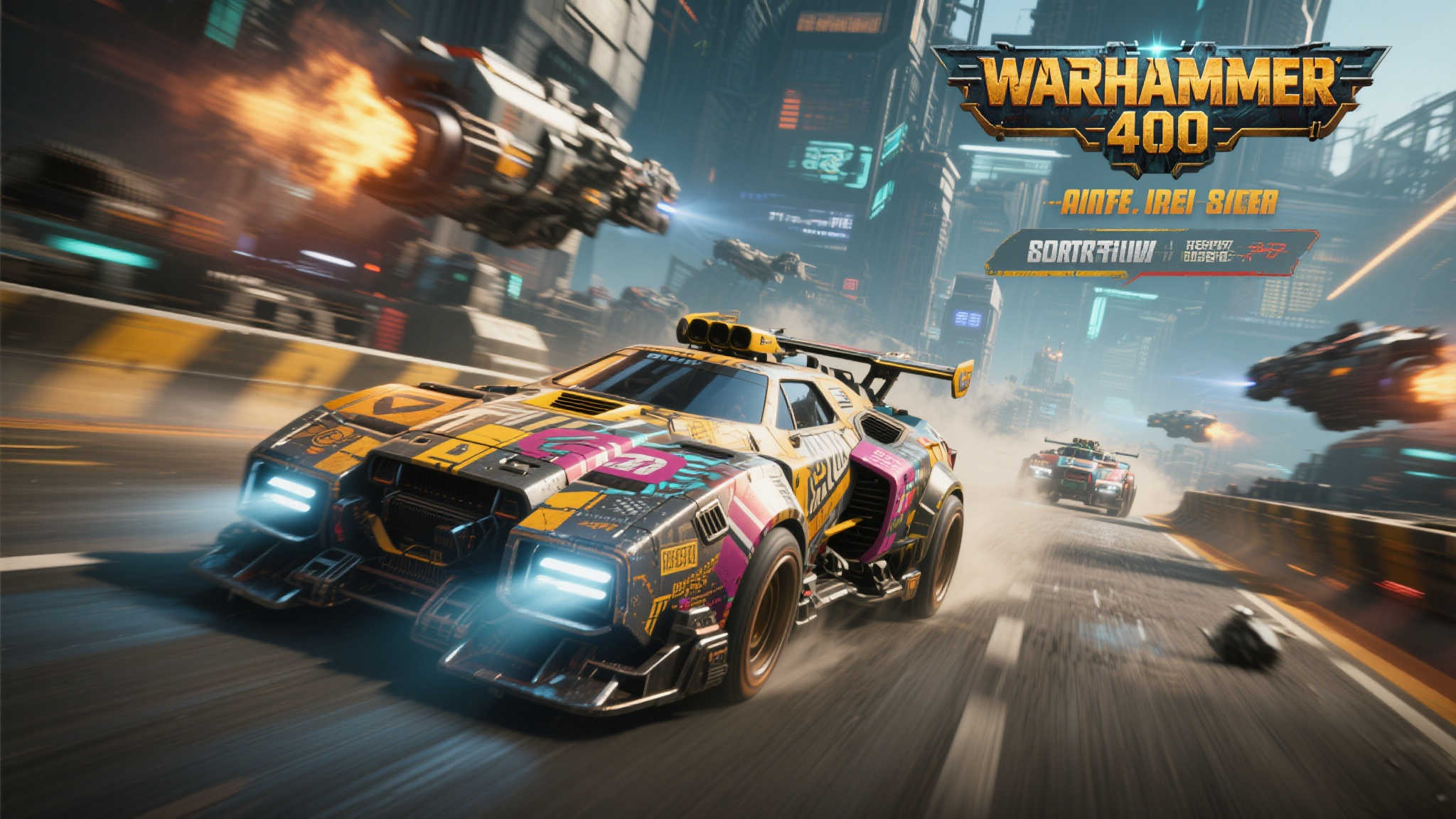 《战锤40K:极速狂飙》震撼发布:全新地图与模式等你挑战! 值得一提的是,官方还承诺后续会持续推出更