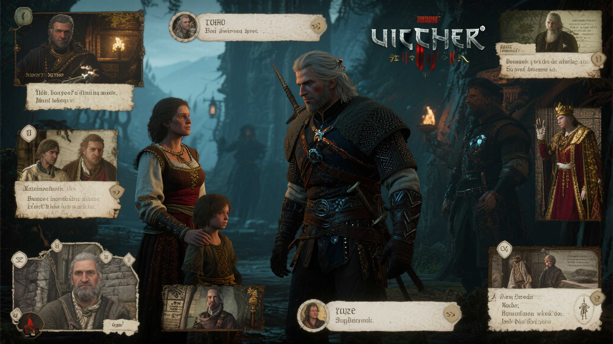 更令人惊叹的是 《巫师3》的每一个支线任